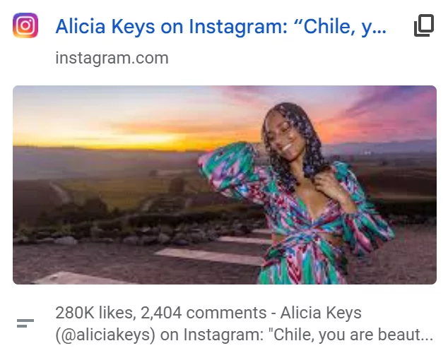 Alicia Keys on Casas del bosque